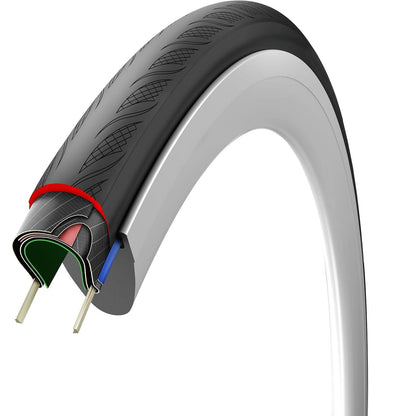 Vittoria Rubino V 700x30c TLR Full Black G2.0 Tubeless Ready Tyre