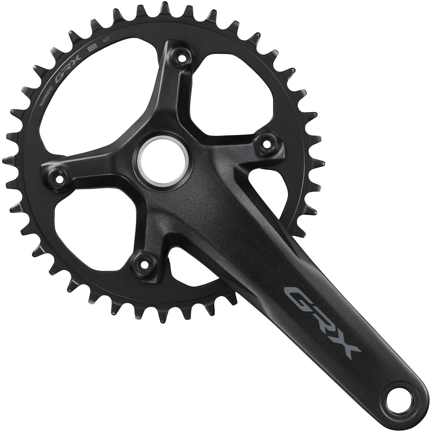 Shimano GRX FC-RX610 GRX chainset 38T, single, 12-speed, 2 piece design, 172.5 mm