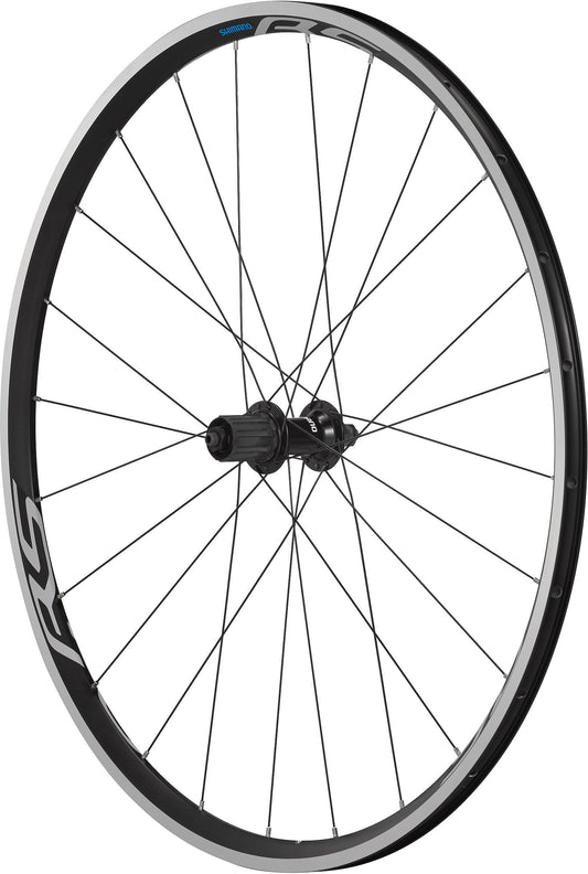 Shimano WH-RS100 clincher wheel, 9/10/11-speed, 130 mm Q/R axle, rear