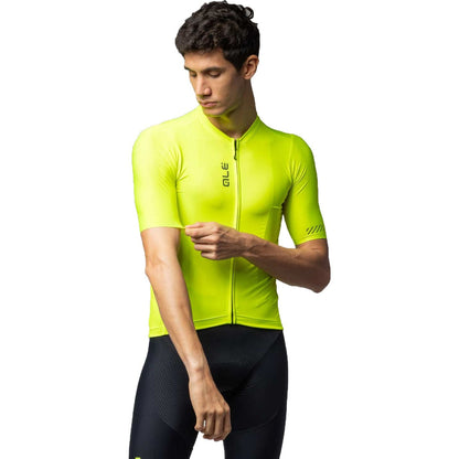 Ale Clothing Colour Block SS25 Pragma Short Sleeved Jersey