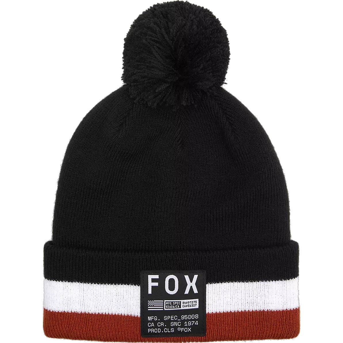 Fox Fracture Pom Beanie