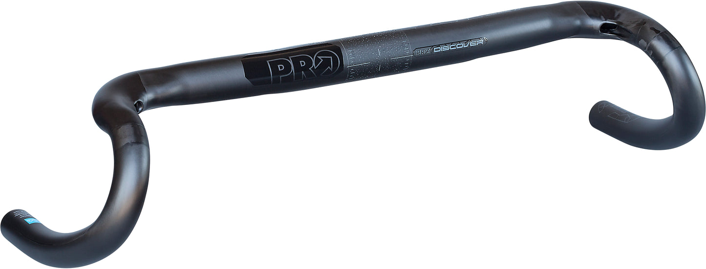 PRO Discover Handlebar, Carbon, 31.8mm, 44cm, 20° Flare