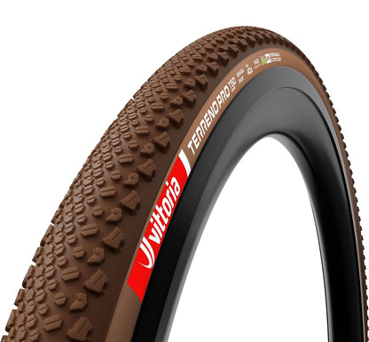 Vittoria Terreno Pro T50 Mixed 700x45c Gravel Race Natural Brown Tubeless Ready Tyre