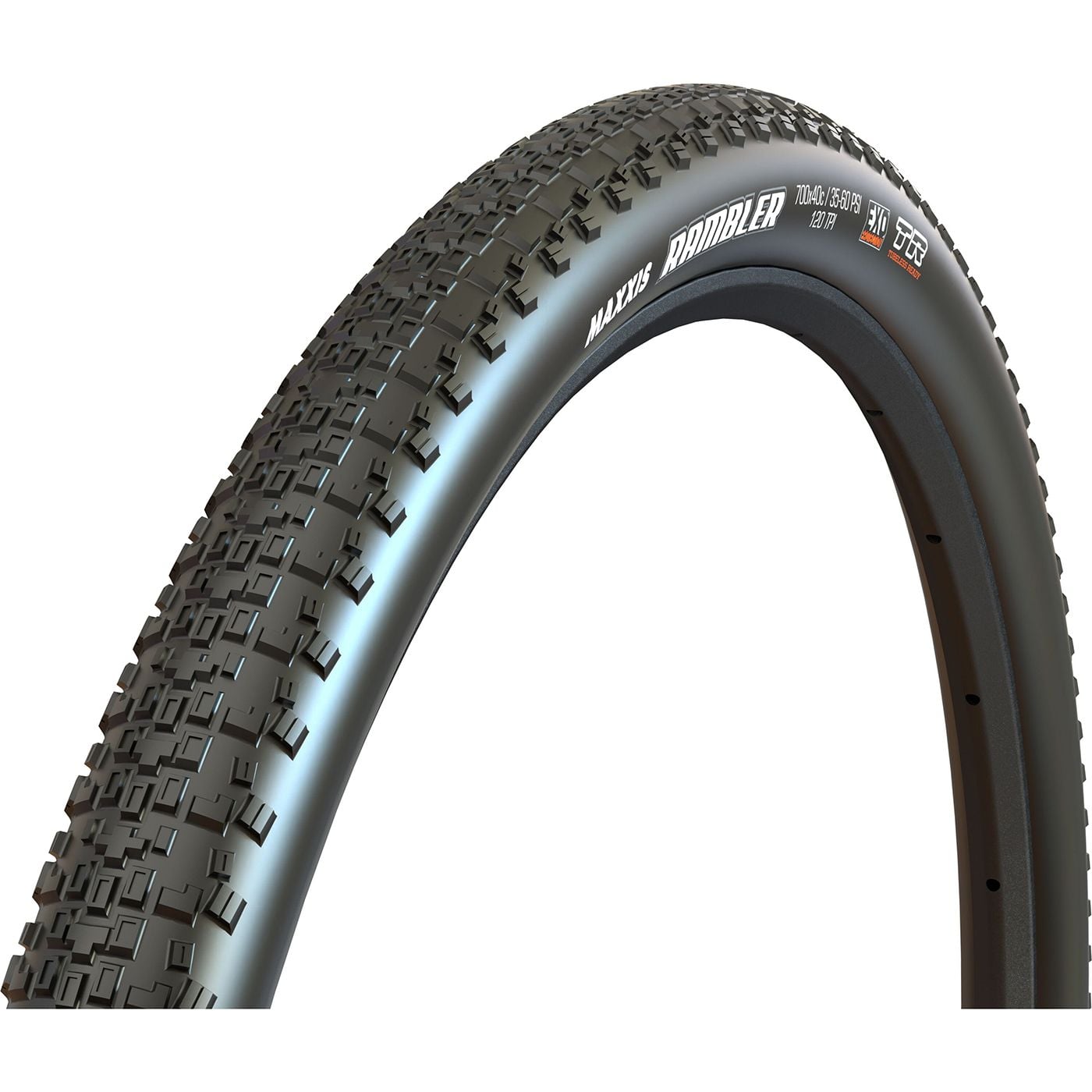 Maxxis Rambler 700x38C 120 TPI Carbon Fibre Dual Compound EXO Tubeless Tyre