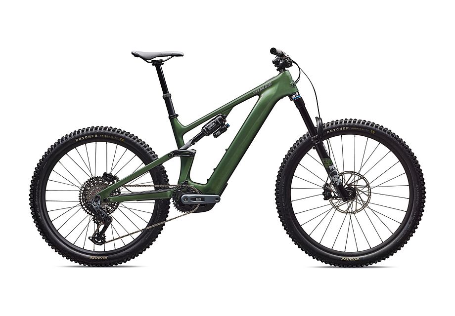 Specialized Turbo Levo 4 Expert Carbon Mullet Electric Mountain Bike  2026 S2 - Gloss Cypress Metallic / Silver Dust