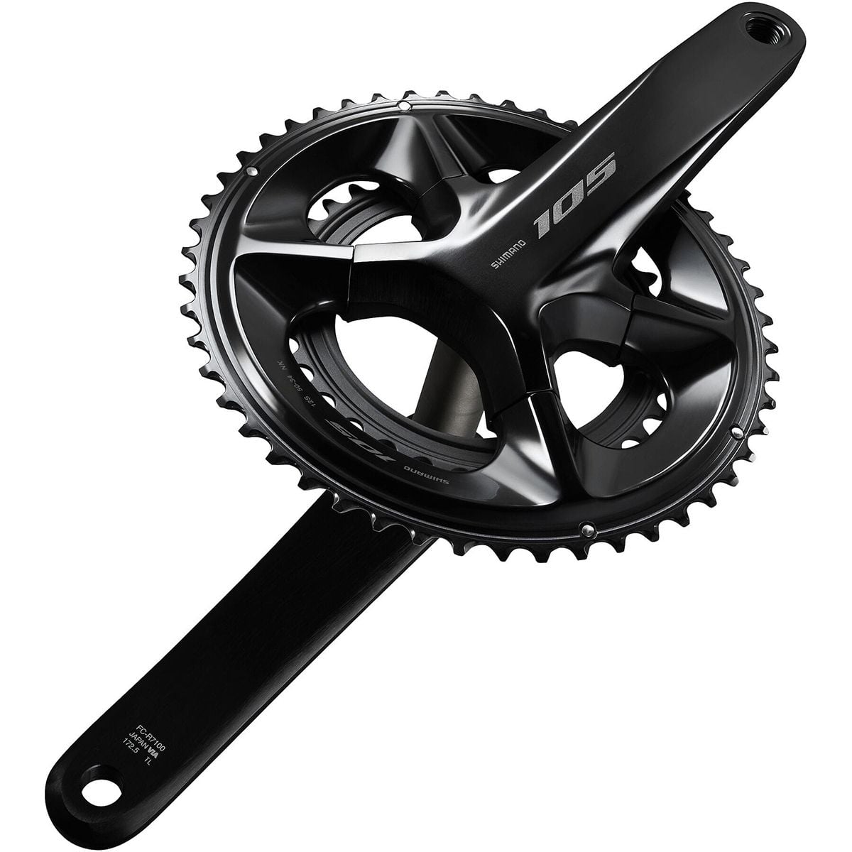 Shimano 105 FC-R7100 105 double 12-speed chainset, HollowTech II 175 mm 50 / 34T