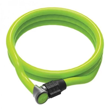 Onguard Neon Combo Cable Lock 1.2 Meters X 8mm