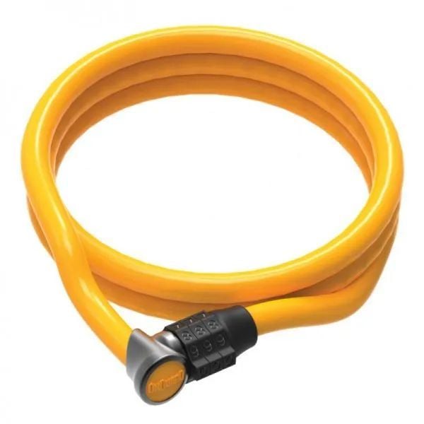 Onguard Neon Combo Cable Lock 1.2 Meters X 8mm
