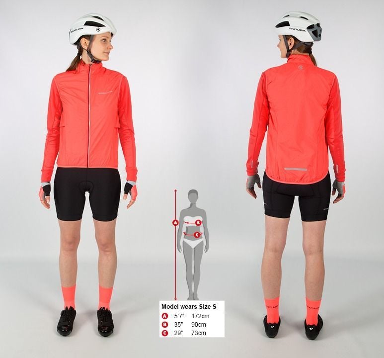 Endura Pakagilet Womens Windproof Packable Shell Gilet X-small Only