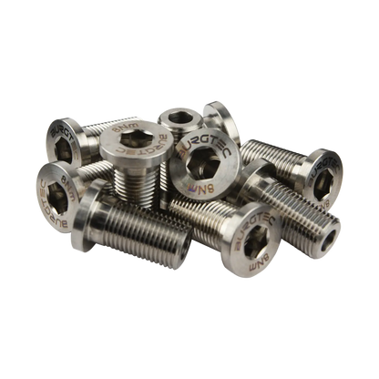 Burgtec Evil Flip Chip + Bone Link Titanium Bolt Kit — view 2