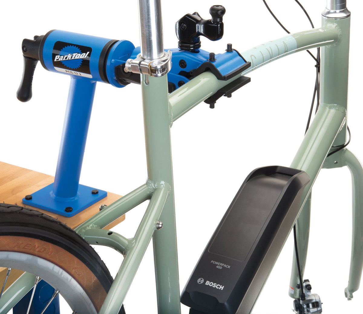 Park Tool PCS-12.2 - Home Mechanic Bench-Mount Repair Stand