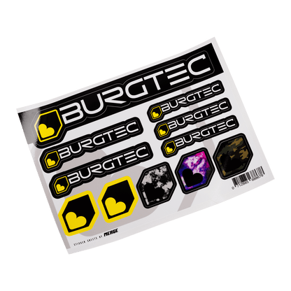 Burgtec Sticker Sheet — view 4