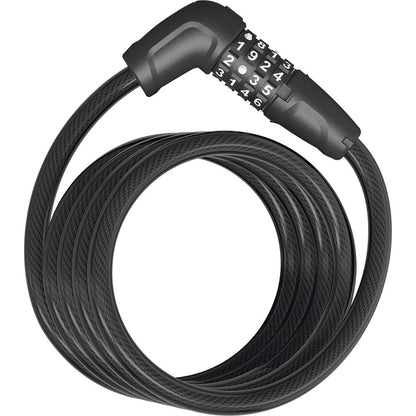 ABUS - Coil Cable Lock - 6512C/180 BK SCMU Tresor