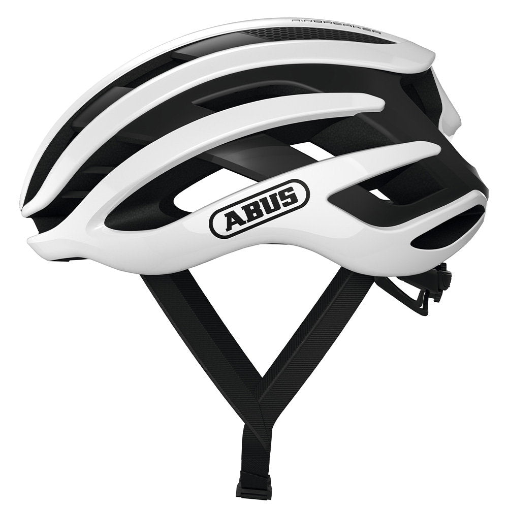 ABUS Airbreaker Cycling Helmet Polar White / Small