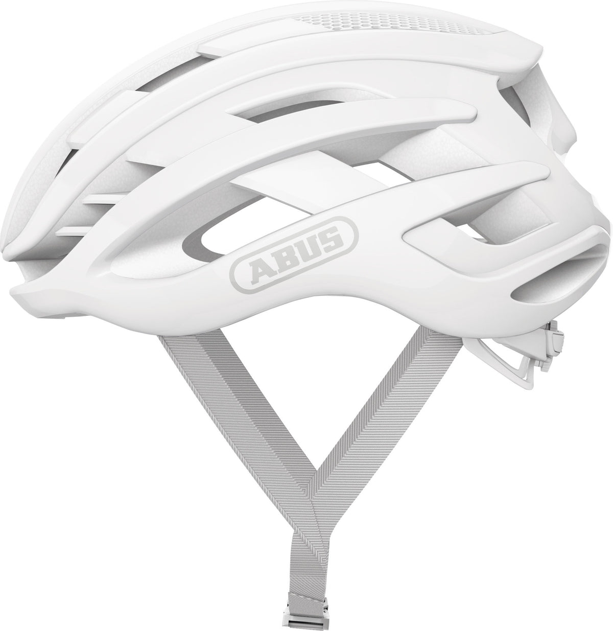 ABUS Airbreaker Cycling Helmet Pure White / Medium