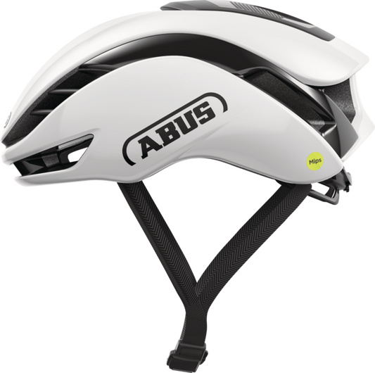 ABUS Gamechanger 2.0 MIPS Cycling Helmet Shiny White / Small