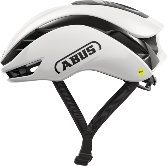 ABUS Gamechanger 2.0 MIPS Cycling Helmet Shiny White / Medium