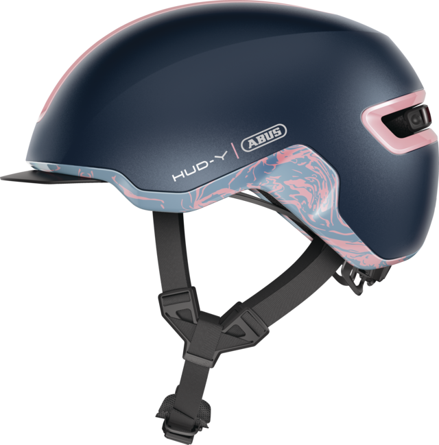 ABUS Hud-Y Cycling Helmet Midnight Blue / Large