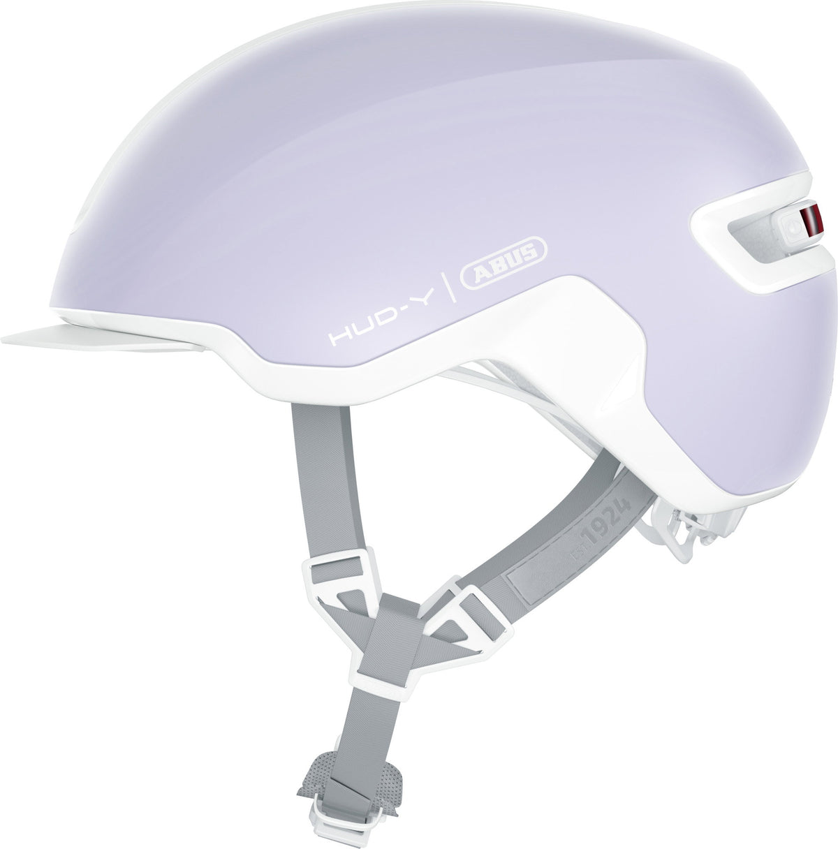ABUS Hud-Y Cycling Helmet Pure Lavender / Small