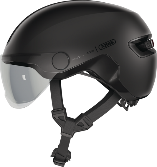 ABUS Hud-Y Ace Cycling Helmet Velvet Black / Small
