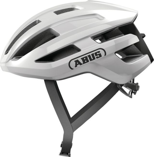ABUS Powerdome Cycling Helmet Polar White / Medium