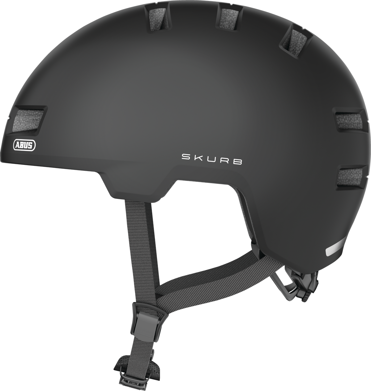 ABUS Skurb Cycling Helmet Velvet Black / Small