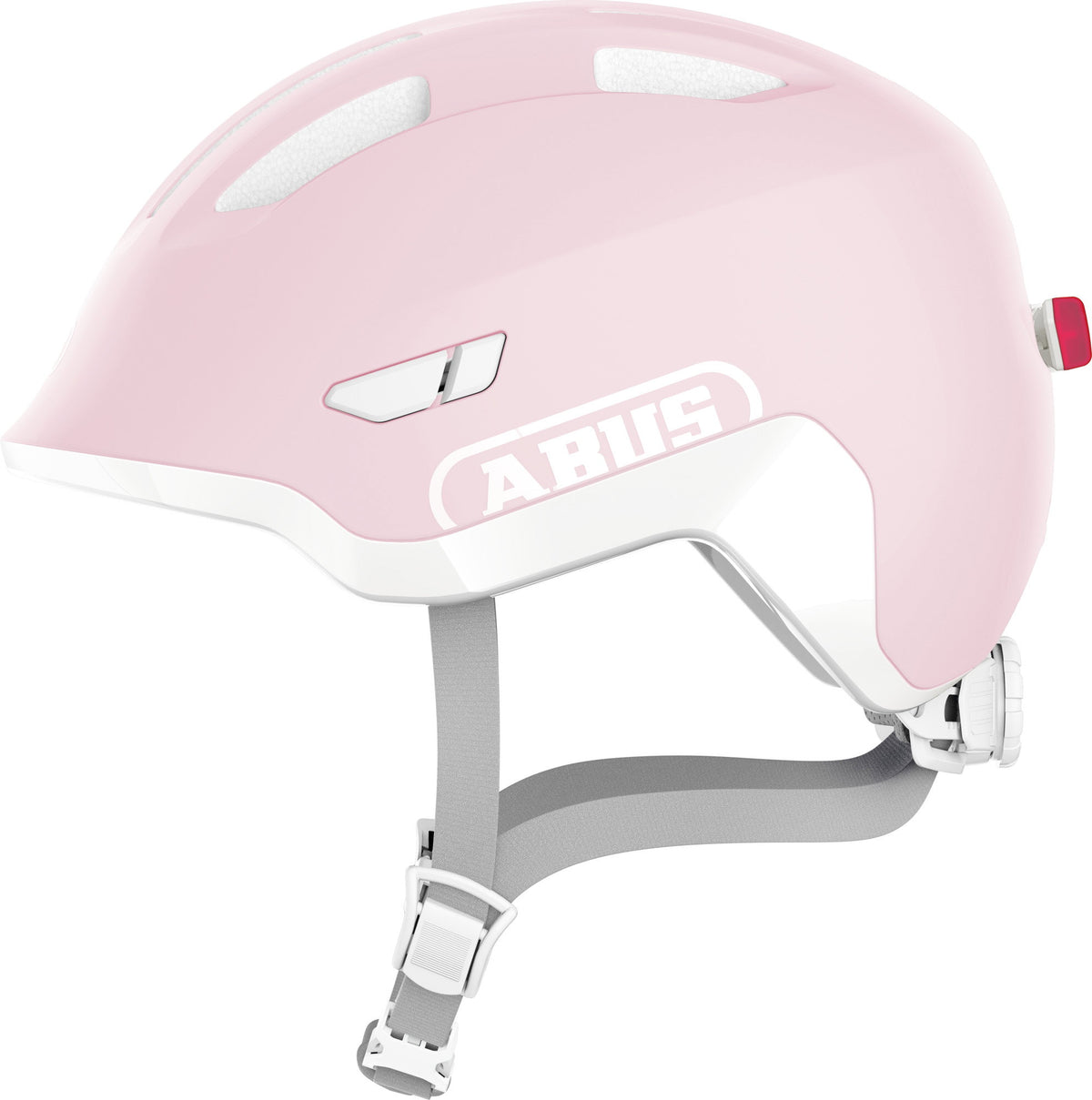 ABUS Smiley 3.0 Ace LED Cycling Helmet Pure Rose / Small
