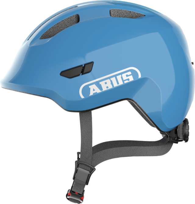 ABUS Smiley 3.0 Cycling Helmet Shiny Blue / Small