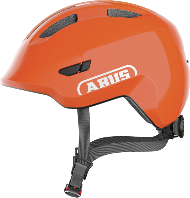 ABUS Smiley 3.0 Cycling Helmet Shiny Orange / Medium