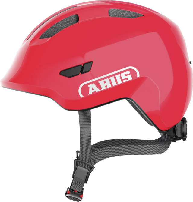 ABUS Smiley 3.0 Cycling Helmet Shiny Red / Small