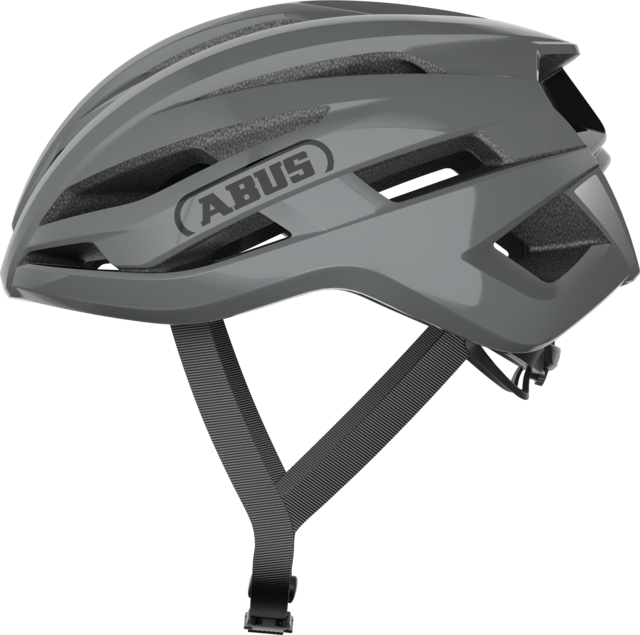 ABUS Stormchaser Ace Cycling Helmet Race Grey / Large