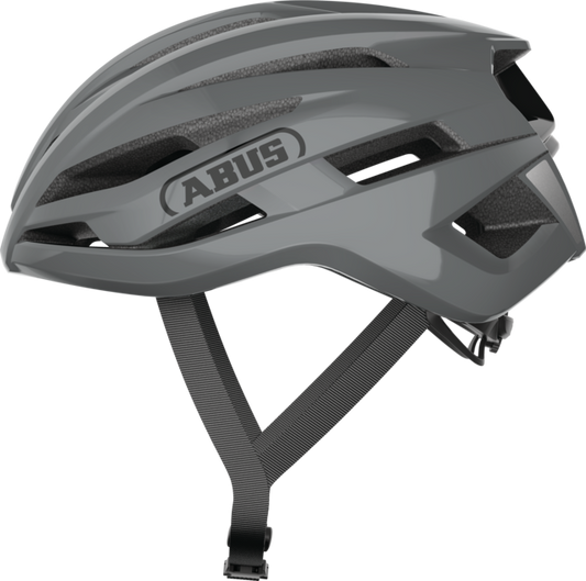 ABUS Stormchaser Ace Cycling Helmet Race Grey / Small