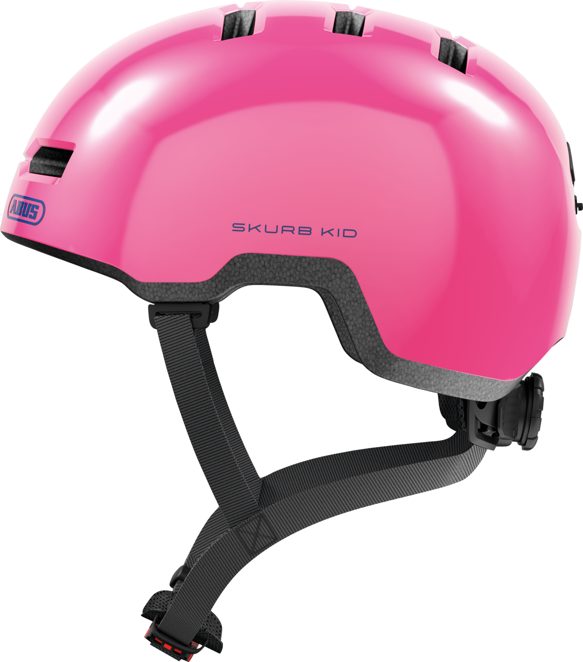 ABUS Skurb Kid Cycling Helmet Shiny Pink / Small