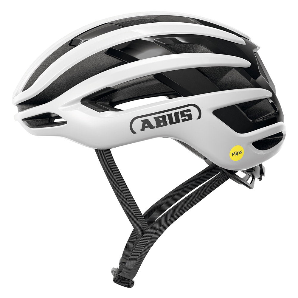 ABUS Airbreaker 2.0 Cycling Helmet Mips Shiny White / Medium