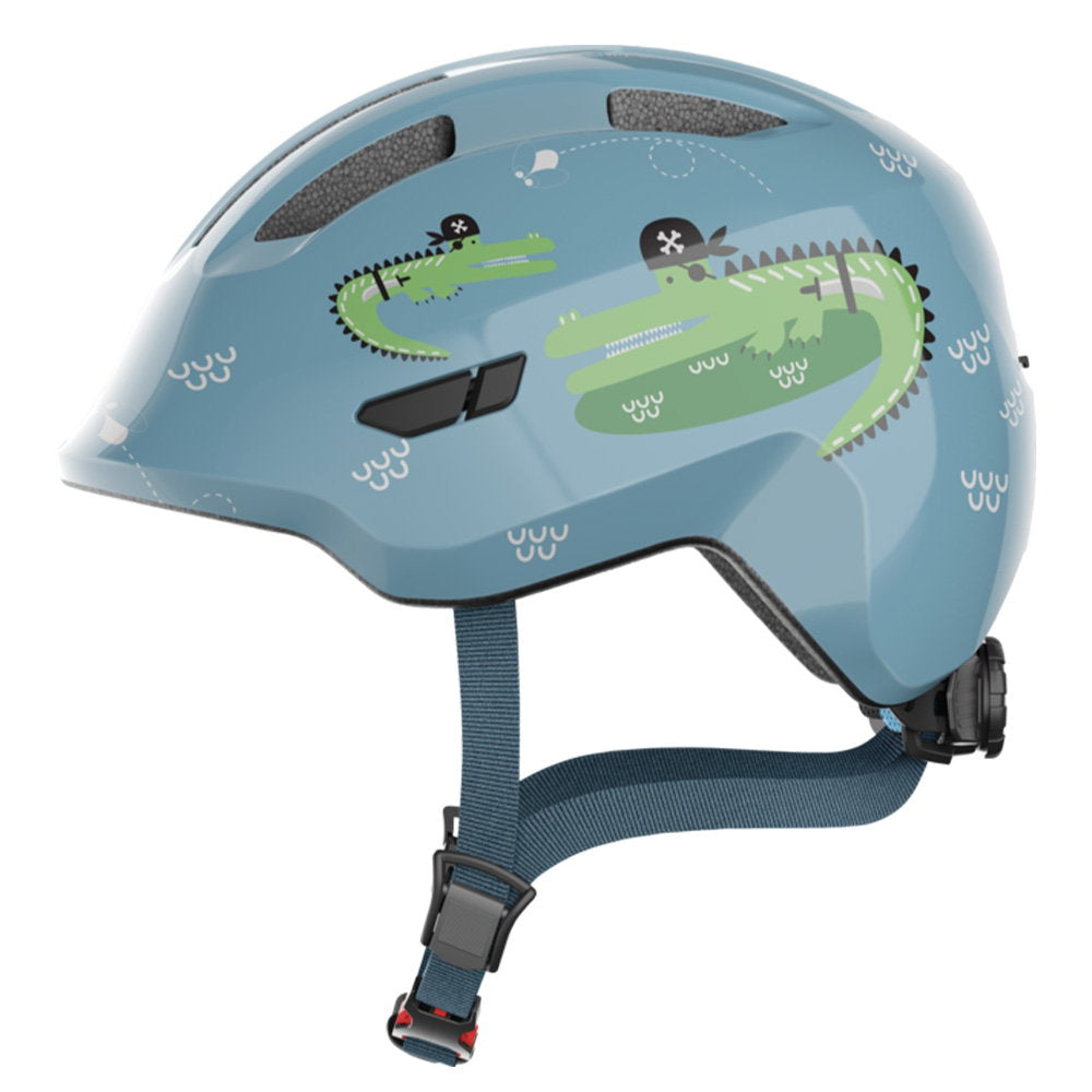 ABUS Smiley 3.0 Cycling Helmet Blue Croco / Small