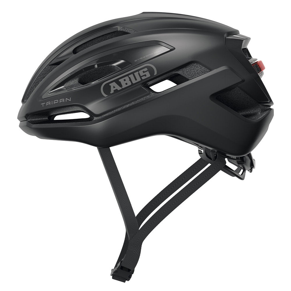 ABUS Taipan LED Cycling Helmet Velvet Black / Large