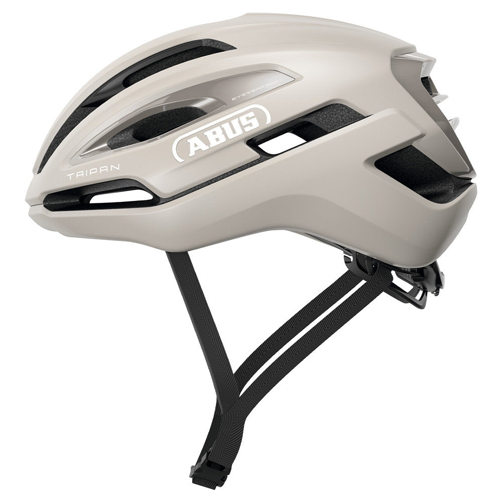 ABUS Taipan Cycling Helmet Sand Beige / Small
