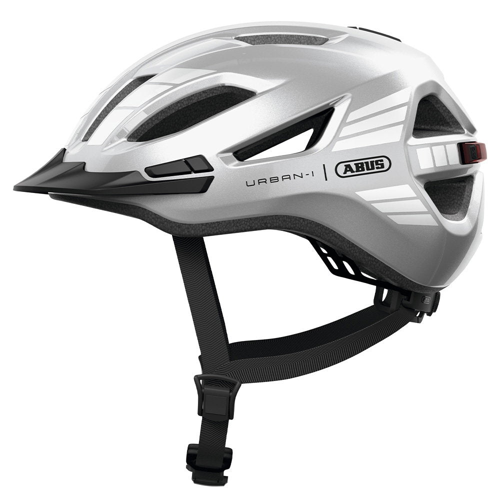 ABUS Urban-I 4.0 Cycling Helmet Signal Silver / Medium