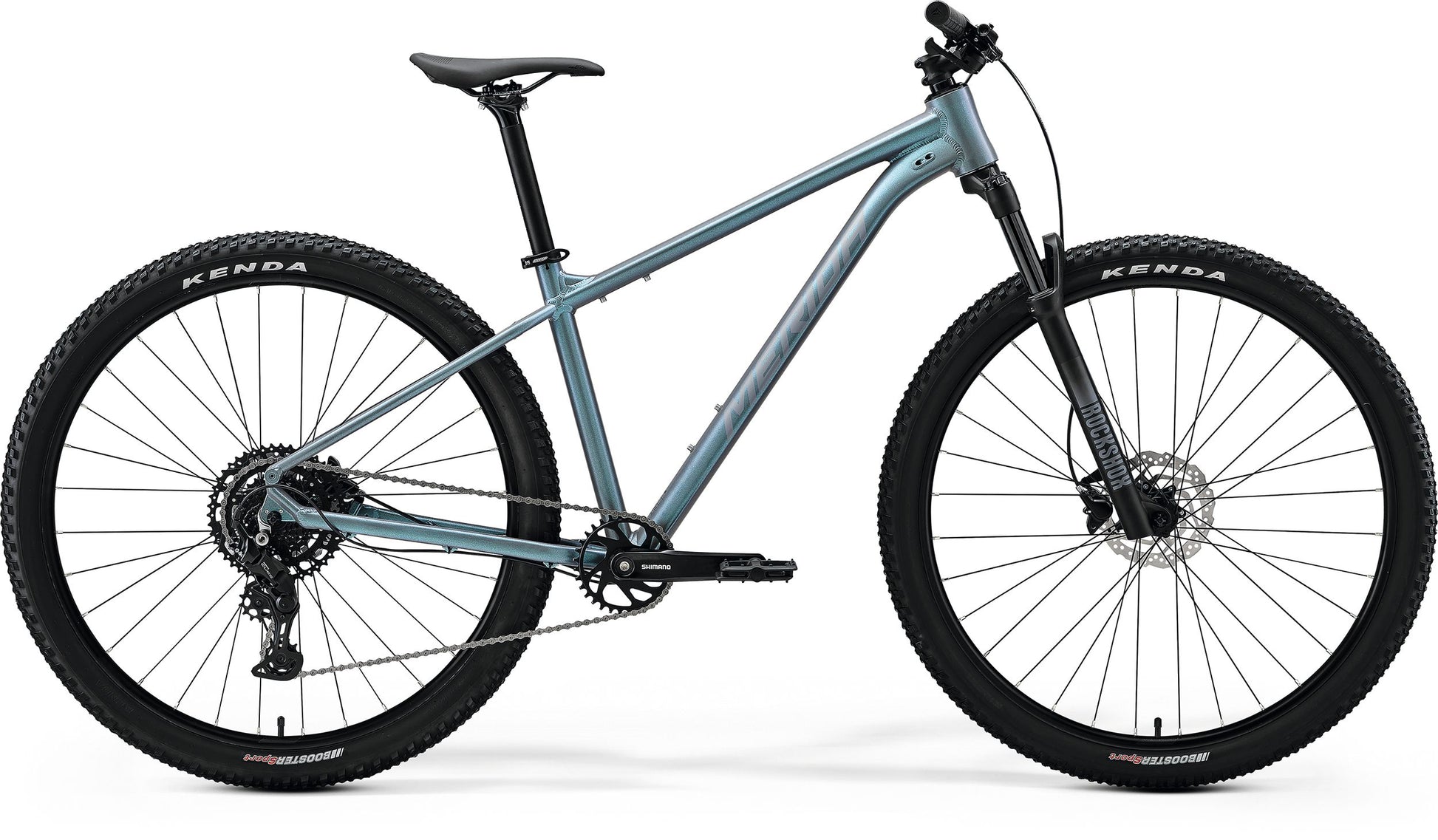 Merida Big Nine 80 - Silk Transparent Blue (Silver) - MY26