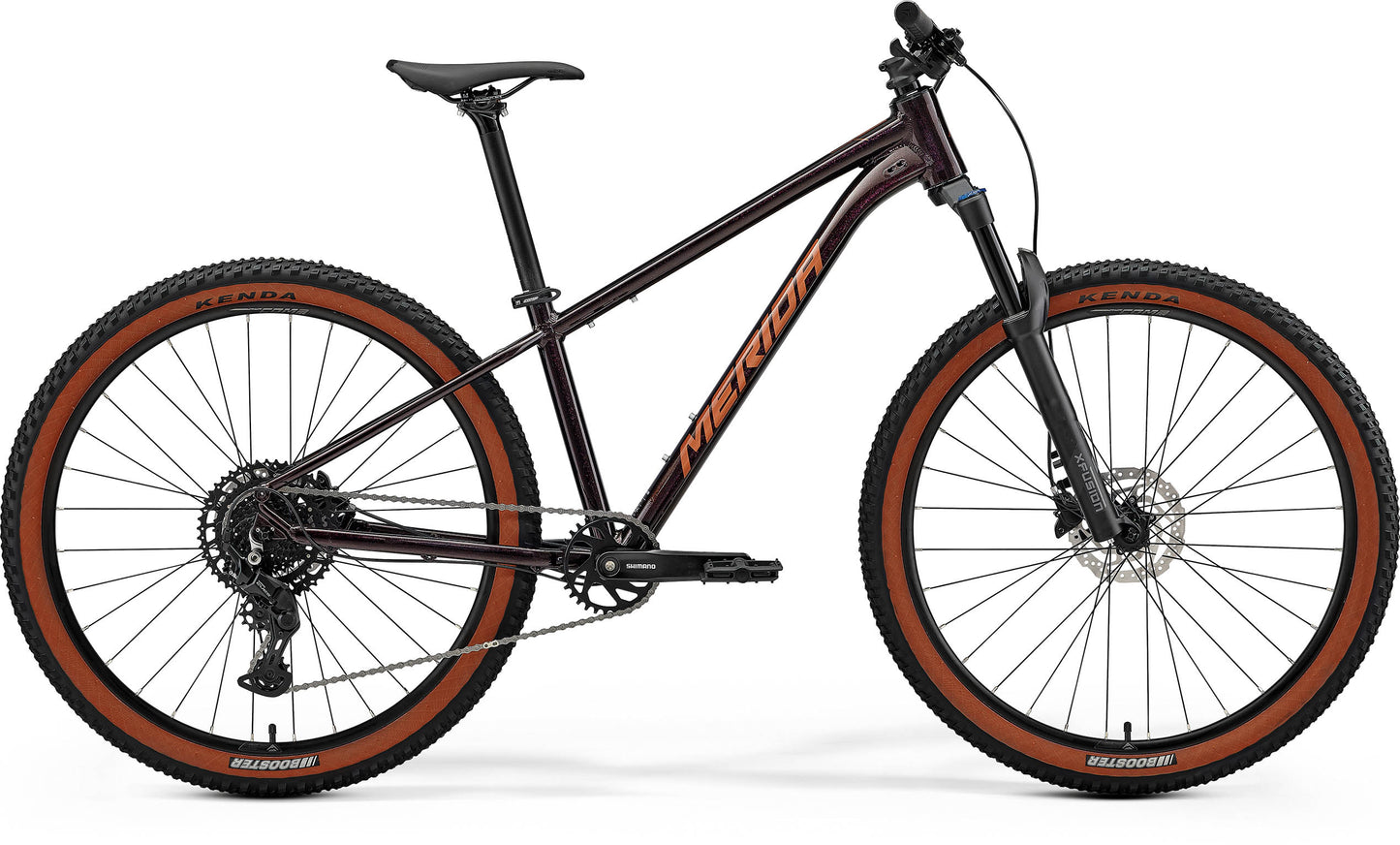 Merida Big Seven 40 - Metallic Black (Red) - MY26