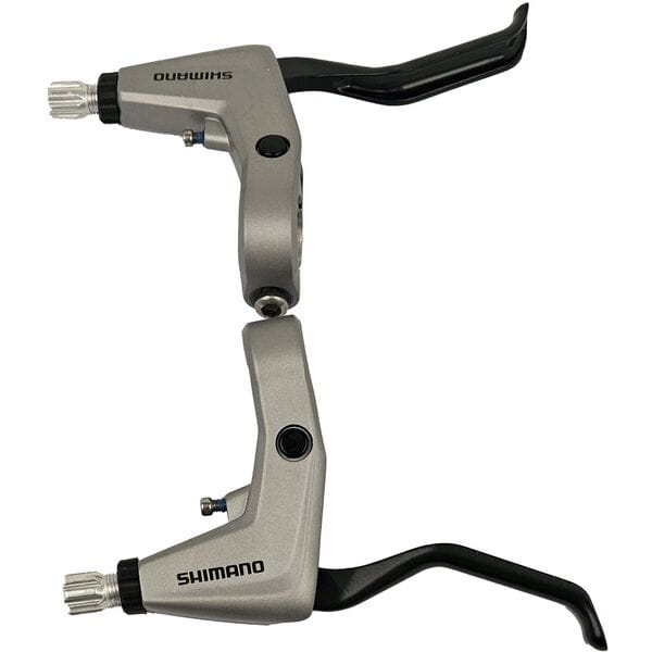 Shimano Alivio BL-T4000 Alivio 2-finger brake levers for V-brakes - silver