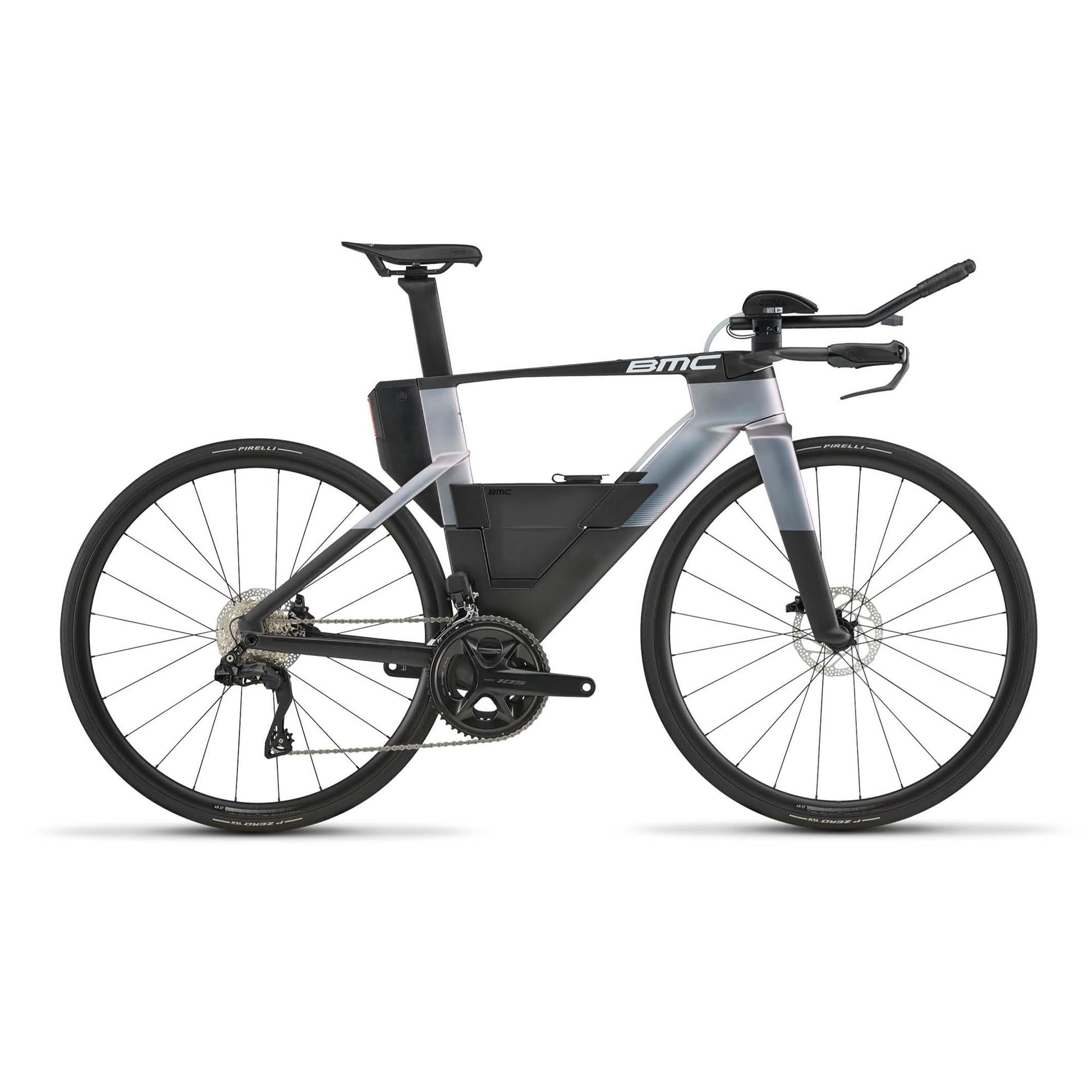 BMC Speedmachine 01 Three 105 Di2 2x12 2027: CARBON/CHAMELEON SILVER