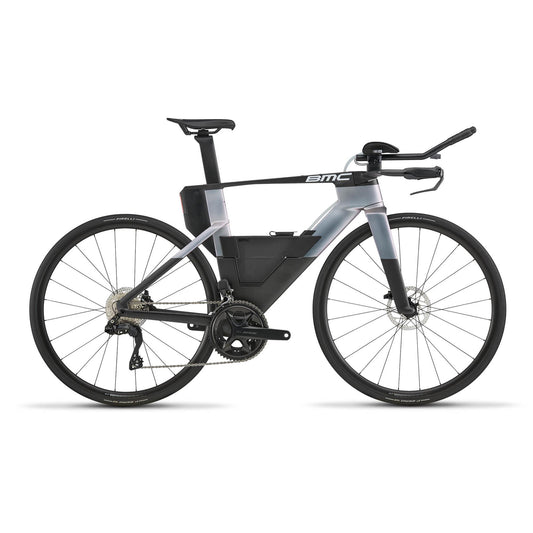 BMC Speedmachine 01 Three 105 Di2 2x12 2027: CARBON/CHAMELEON SILVER