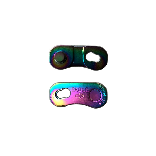 SRAM Eagle Powerlock Chain Connector 12-Speed (4 PCS) - Rainbow: RAINBOW