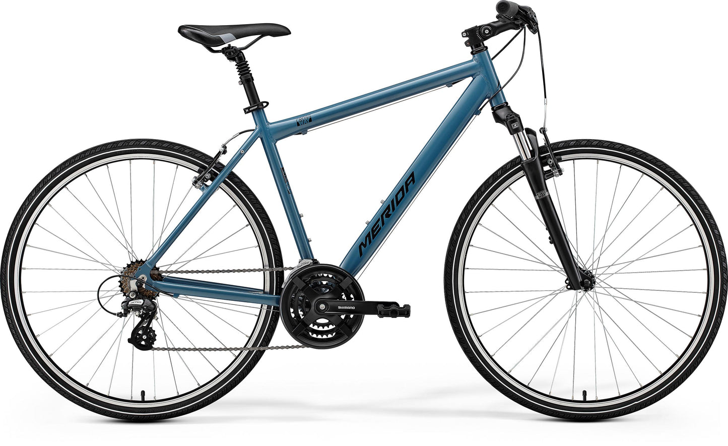 Merida Crossway 10-V SE - Silk Blue/Black - MY25