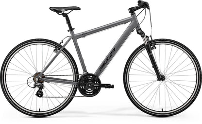 Merida Crossway 10-V - Silk Warm Slate Grey (Black) - MY26