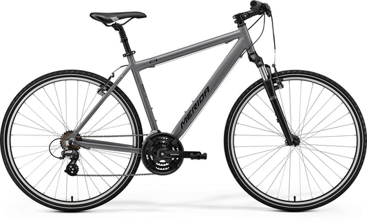 Merida Crossway 10-V - Silk Warm Slate Grey (Black) - MY26