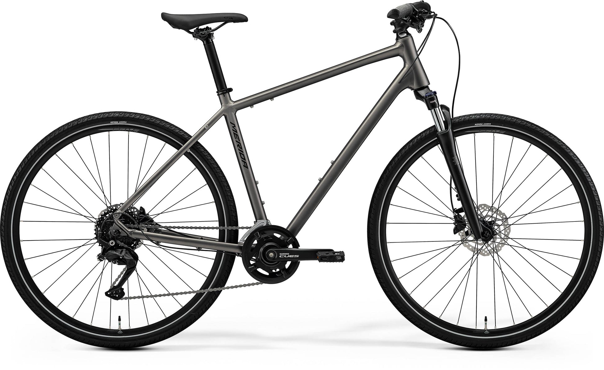 Merida Crossway 100 - Silk Warm Slate Grey (Black) - MY26