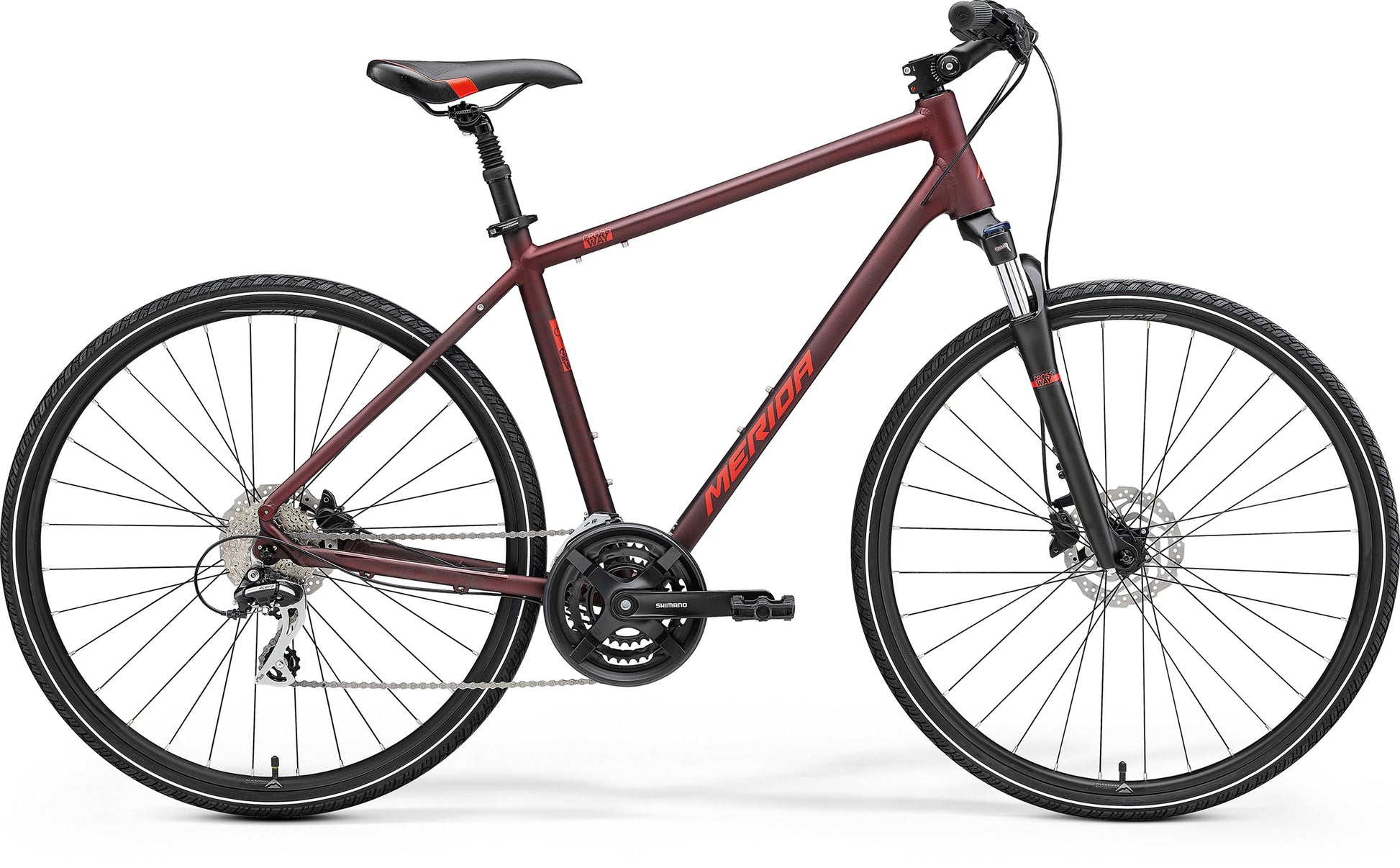 Merida Crossway 20D - Red - MY23