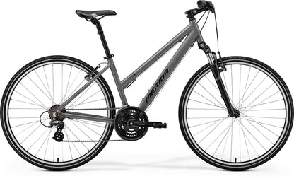 Merida Crossway 10-V Women's - Silk Warm Slate Grey (Black) - MY26